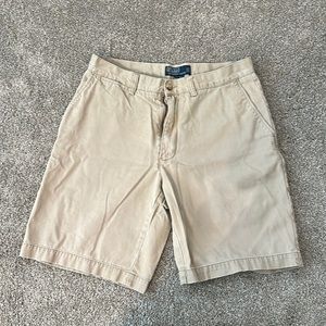 Polo by Ralph Lauren 9 inch khaki shorts, size 32